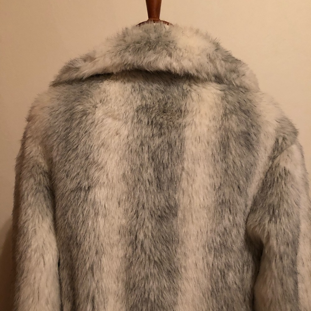 Vintage Cheyenne By Hillmoor Faux Fur Winter Coat - Picture 9 of 12